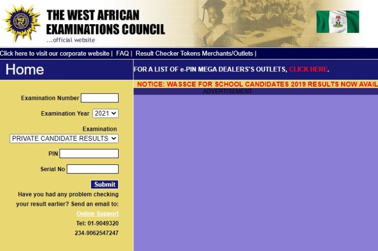 WAEC GCE Result 2024/2025 is Out (JAN/FEB First Series Exam)