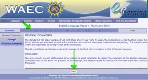 WAEC English past question