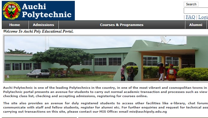 Auchi Poly admission list