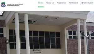 Federal Poly Ekowe cut off mark