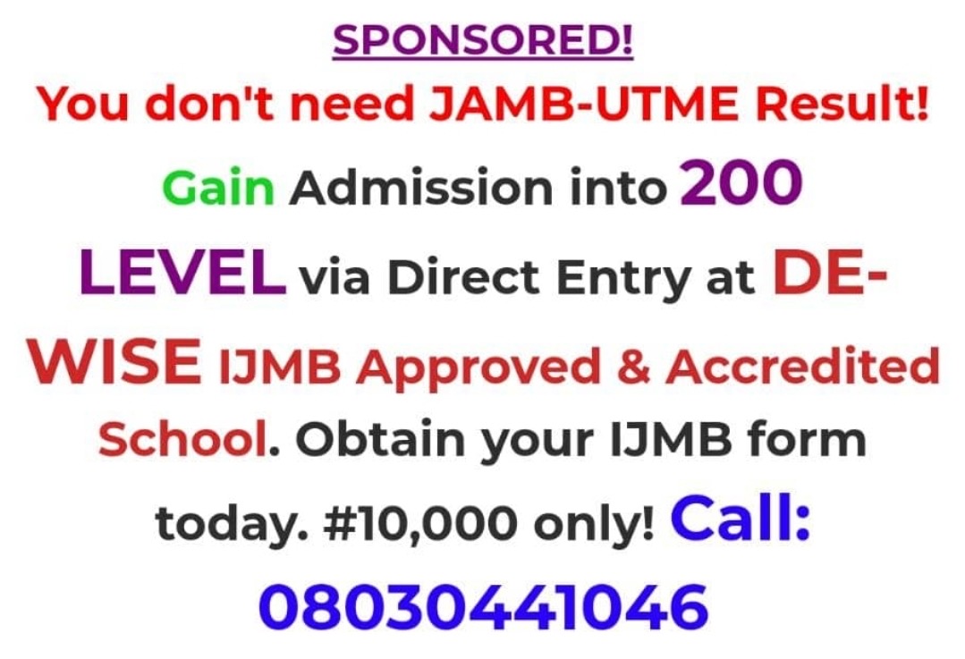 FUTA Cut Off Mark 2022/2023 for JAMB & All Courses / Departmental