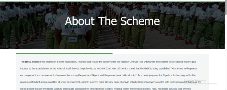 NYSC Registration