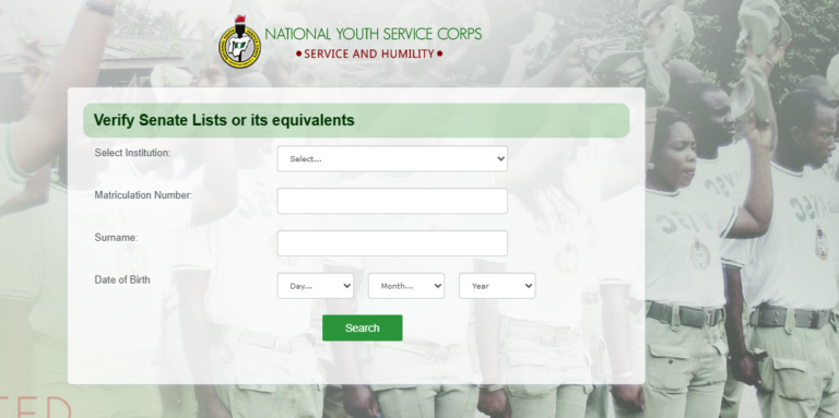 Nysc senate list
